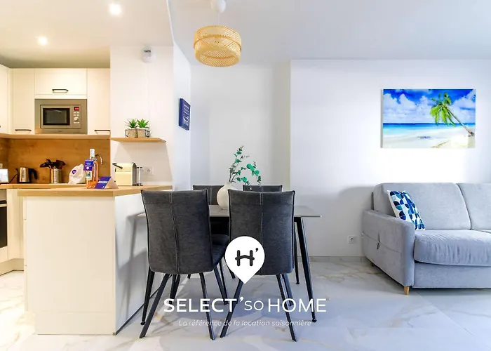 Apartament Select'sohome - Pour 4 Personnes Proche Des Commerces Et De La Du Lavandou Avec Parking Prive ! - Cap Azur Le Lavandou