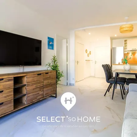 Select'sohome - Pour 4 Personnes Proche Des Commerces Et De La Avec Parking Privé ! - Cap Azur