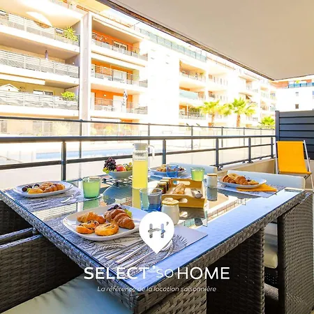 Select'sohome - Pour 4 Personnes Proche Des Commerces Et De La Avec Parking Prive ! - Cap Azur Apartment