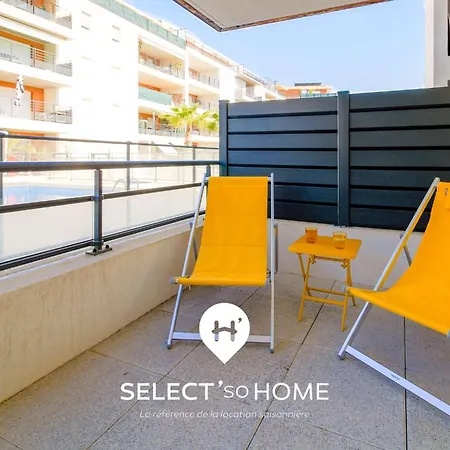 Select'sohome - Pour 4 Personnes Proche Des Commerces Et De La Avec Parking Prive ! - Cap Azur