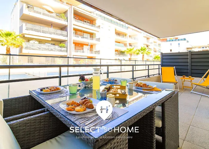 Select'sohome - Pour 4 Personnes Proche Des Commerces Et De La Du Lavandou Avec Parking Prive ! - Cap Azur Apartman